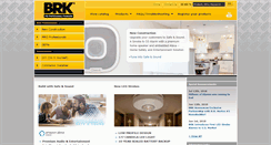 Desktop Screenshot of brkelectronics.com
